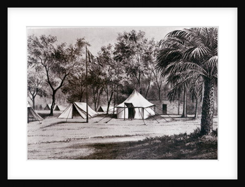 Lord Wolseley's Camp at Korti by English School