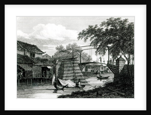 Drawbridge at Malacca by Edward Hawke Locker