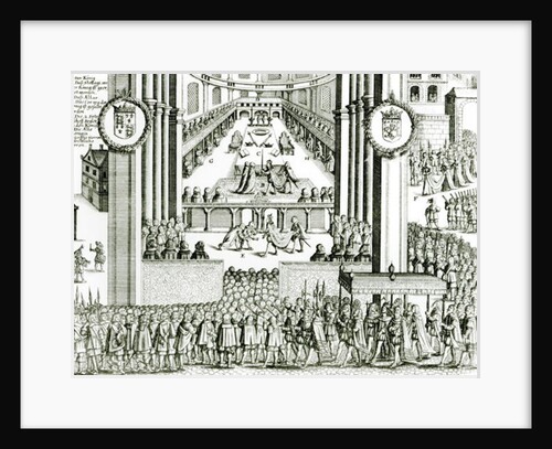 The Coronation of Charles I by German School