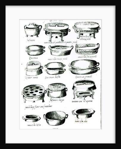 Various Cooking Vessels, 1570 by Italian School