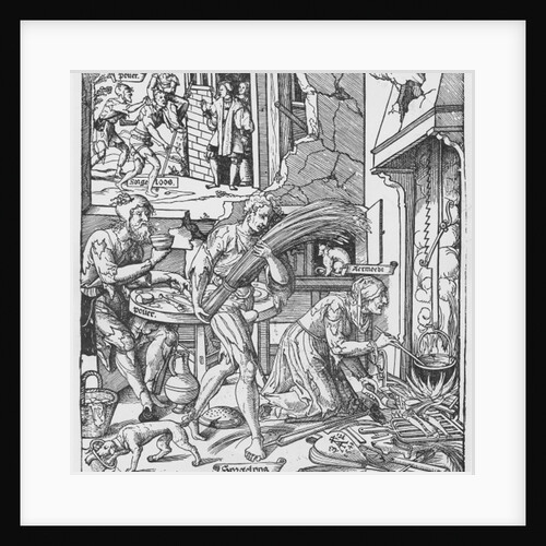 Sorgheloos Carrying a Sheaf, 1541 by Dutch School