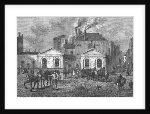Meux's Brewery, 1830 by English School