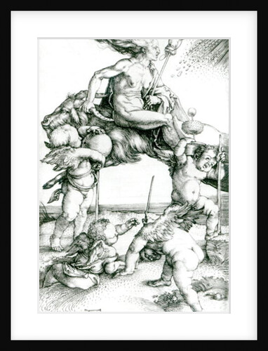 Witch by Albrecht Dürer or Duerer