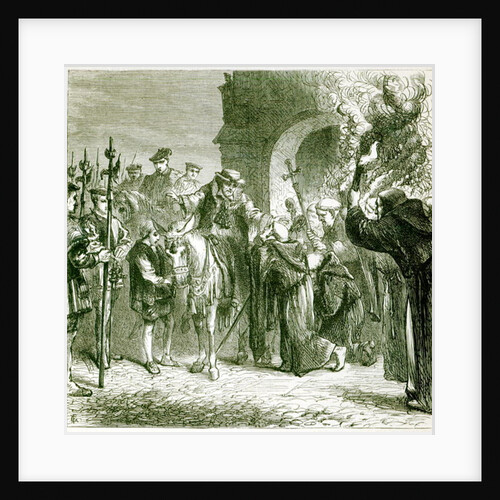 Wolsey at Leicester by English School