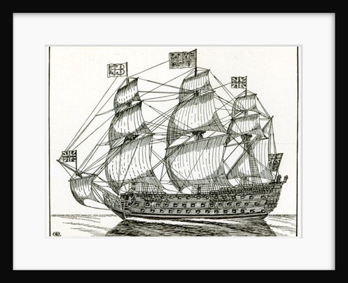 The Royal George by English School