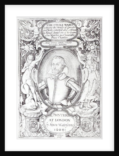 Portrait of Samuel Daniel by Thomas Cockson