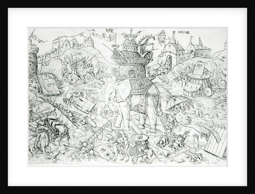 Elephants at War by Alart du Hameel