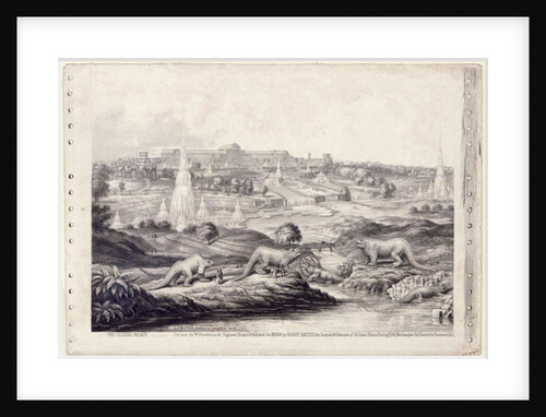 The Crystal Palace by Benjamin Waterhouse Hawkins