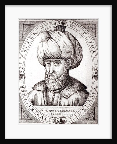 Portrait of Suleiman the Magnificent by English School