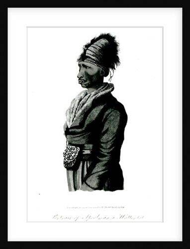 Portrait of Speelman, a Hottentot, 1814 by William John Burchell