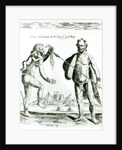 A man and woman of the Cape of Good Hope by School English