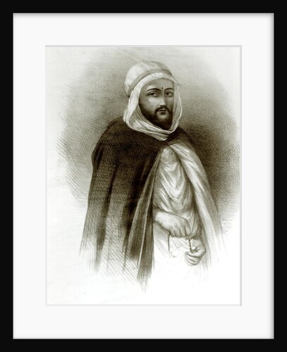 Portrait of Abd El-Kader by Auguste Bry