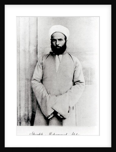 Sheikh Muhammad Abduh by English Photographer