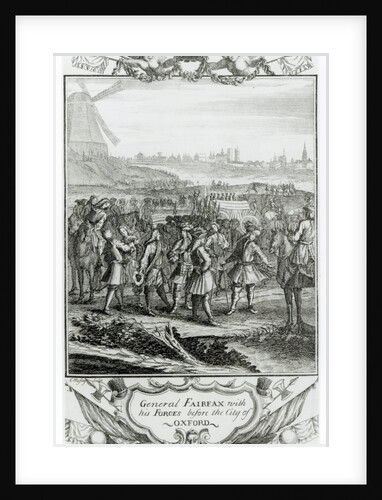 General Fairfax with his forces before the city of Oxford by English School