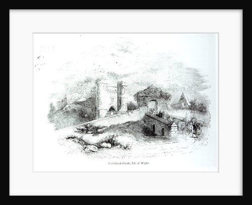 Carisbrook Castle, Isle of Wight by English School