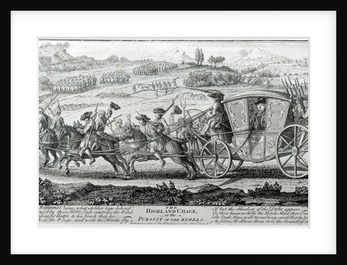 The Highland Chase, 21st February 1745 by English School
