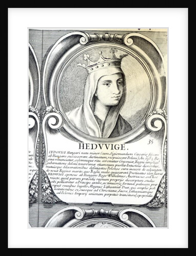 Portrait of St.Jadwiga by Polish School