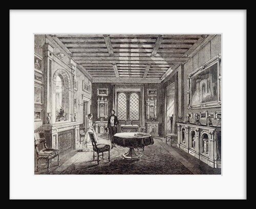 The Crimson Drawing Room, Lansdown Tower by English School