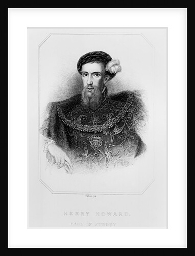 Portrait of Henry Howard Earl of Surrey by English School