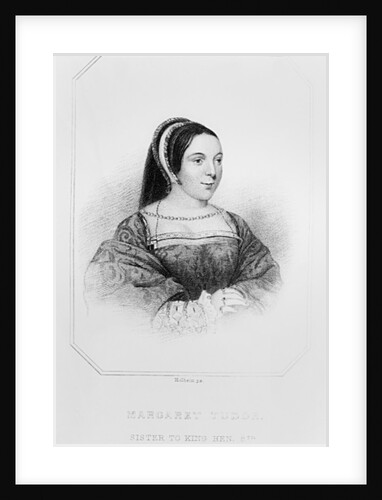 Portrait of Margaret Tudor Queen of Scotland by English School