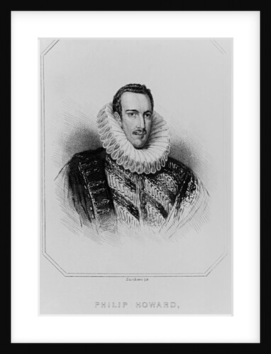 Portrait of Philip Howard 13th Earl of Arundel by English School