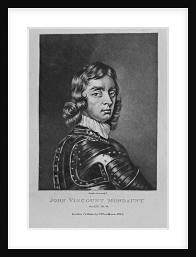 Portrait of John Viscount Mordaunt by English School
