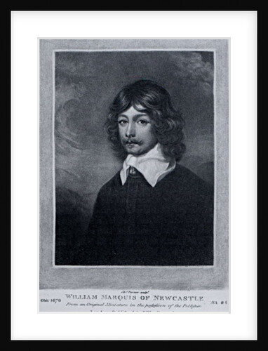 Portrait of the Marquis of Newcastle by English School