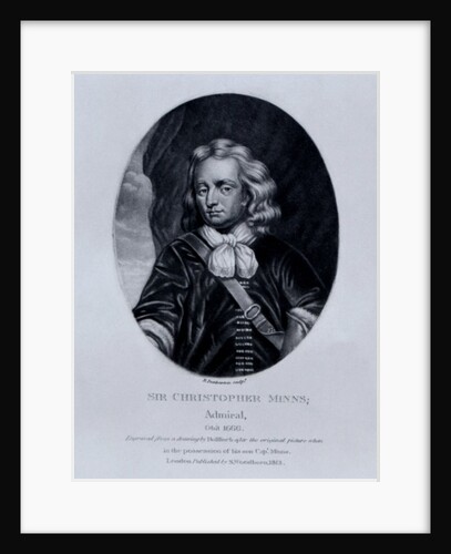 Portrait of Sir Christopher Minns by English School