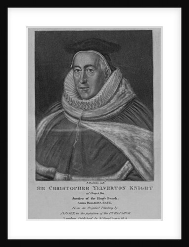 Portrait of Sir Christopher Yelverton by English School