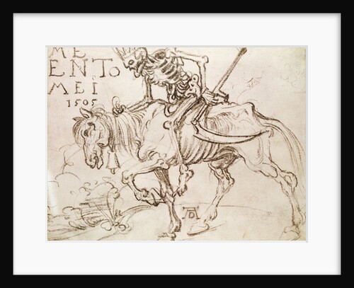 Death Riding, 1505 by Albrecht Dürer or Duerer