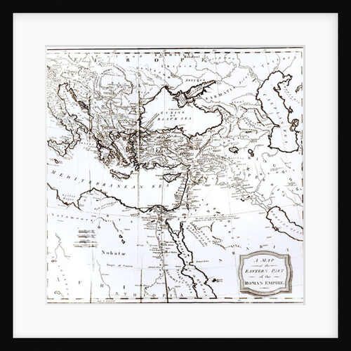Map of the Eastern Part of the Roman Empire by English School
