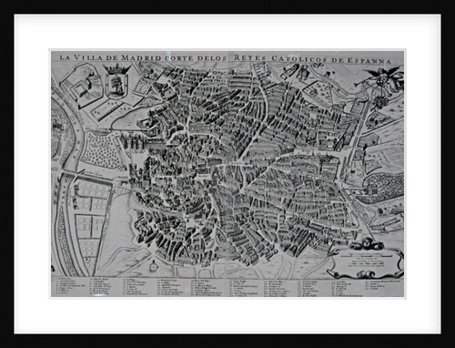 Map of Madrid by School Spanish