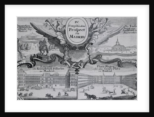 View of the city of Madrid by School Spanish