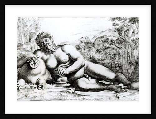 Silenus, c.1653 by Francois (1590-1650) (after) Perrier