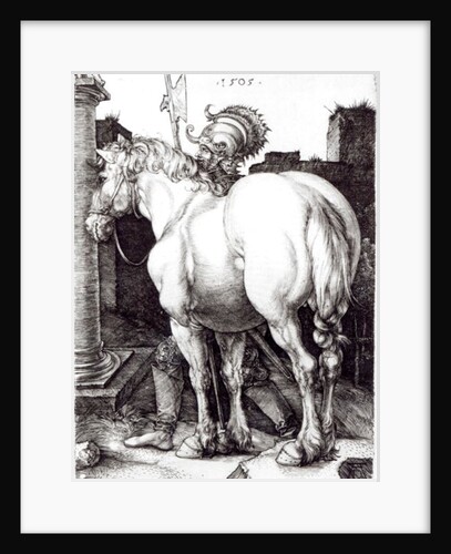 The Large Horse, 1509 by Albrecht Dürer or Duerer
