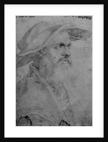 Helius Eobanus Hessus, 1526 by Albrecht Dürer or Duerer