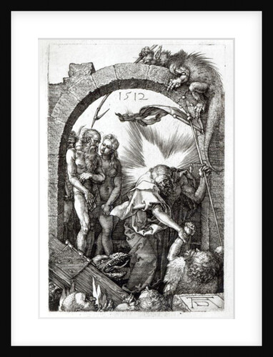 Harrowing of Hell or Christ's descent into Limbo, 1512 by Albrecht Dürer or Duerer