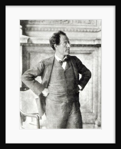 Portrait of Gustav Mahler, 1907 by Photographer Austrian