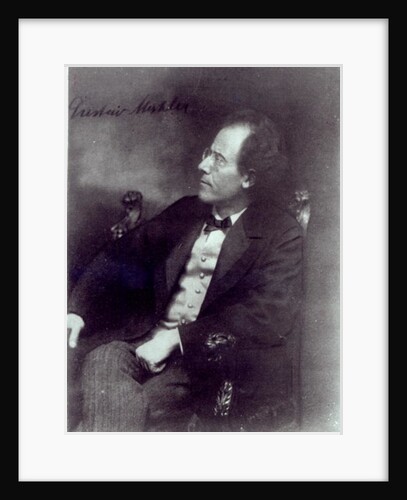 Portrait of Gustav Mahler, c.1907 by Photographer Austrian
