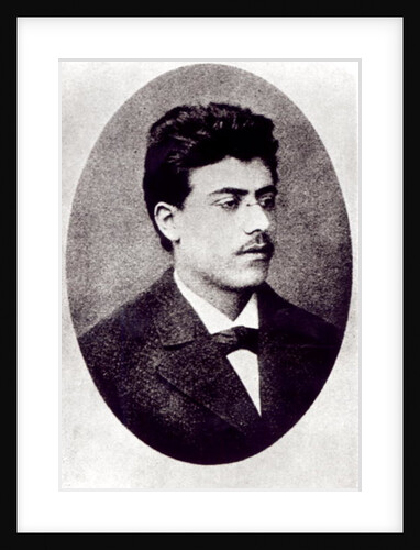 Portrait of Gustav Mahler, 1878 by Austrian Photographer