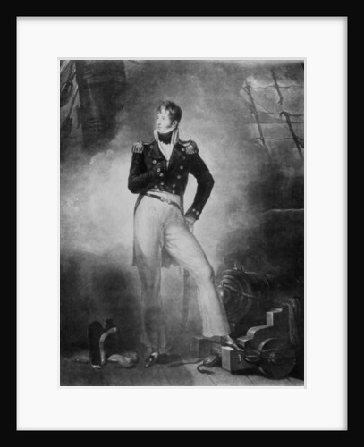 Admiral Thomas Cochrane, 10th Earl of Dundonald by Peter Eduard Stroehling