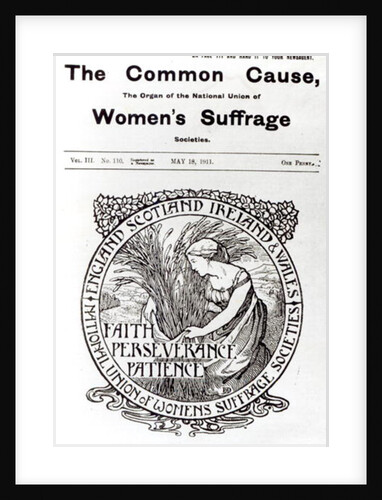 Faith, Perseverance, Patience, 1911 by English School