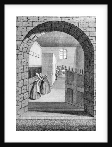 The Manner of John Shepherd's escape out of the Condemned Hole in Newgate, 1724 by English School