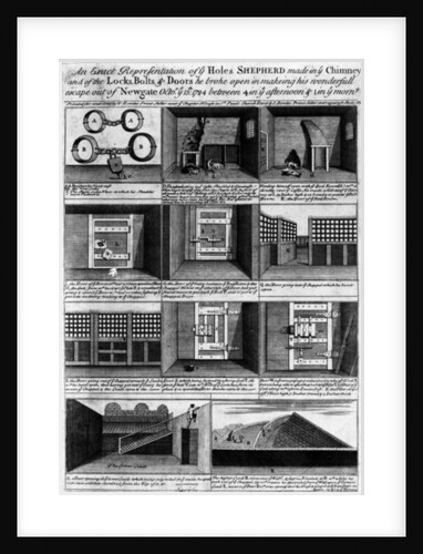 Shepherd's escape form Newgate Prison by School English