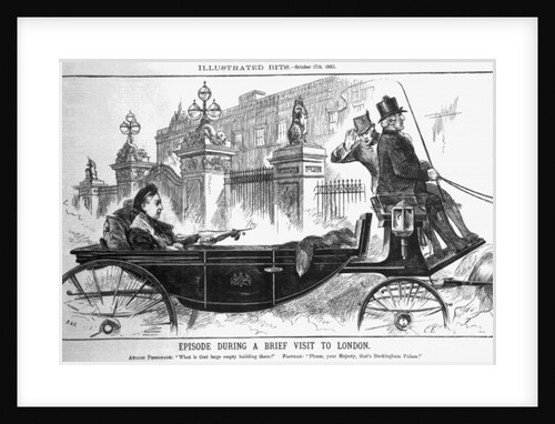 Episode During a Brief Visit to London, October 17th 1885 by English School