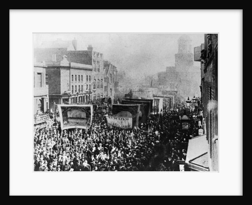 London Dock Strike, 1889 by English Photographer
