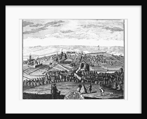 The East Prospect of the City of Winchester by English School