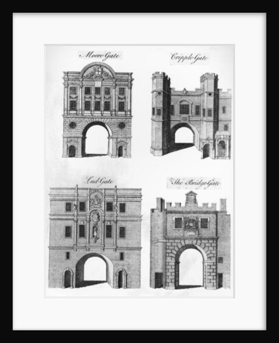 Moorgate, Cripplegate, Ludgate and The Bridgegate by School English