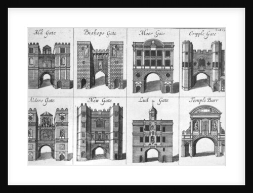 The Eight Gates of the City of London by School English