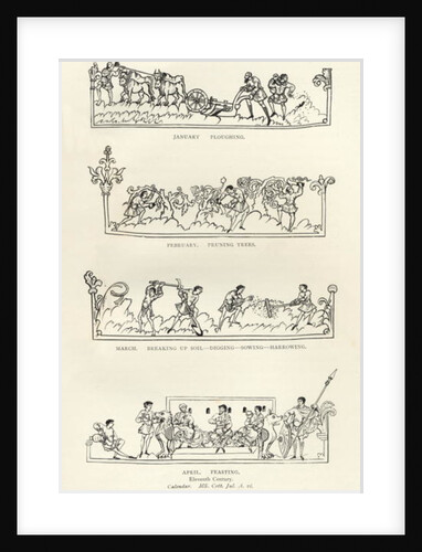 January, February, March and April by School English